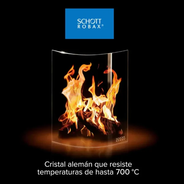 Chimenea a leña 850 Freestanding Bosca - Imagen 5